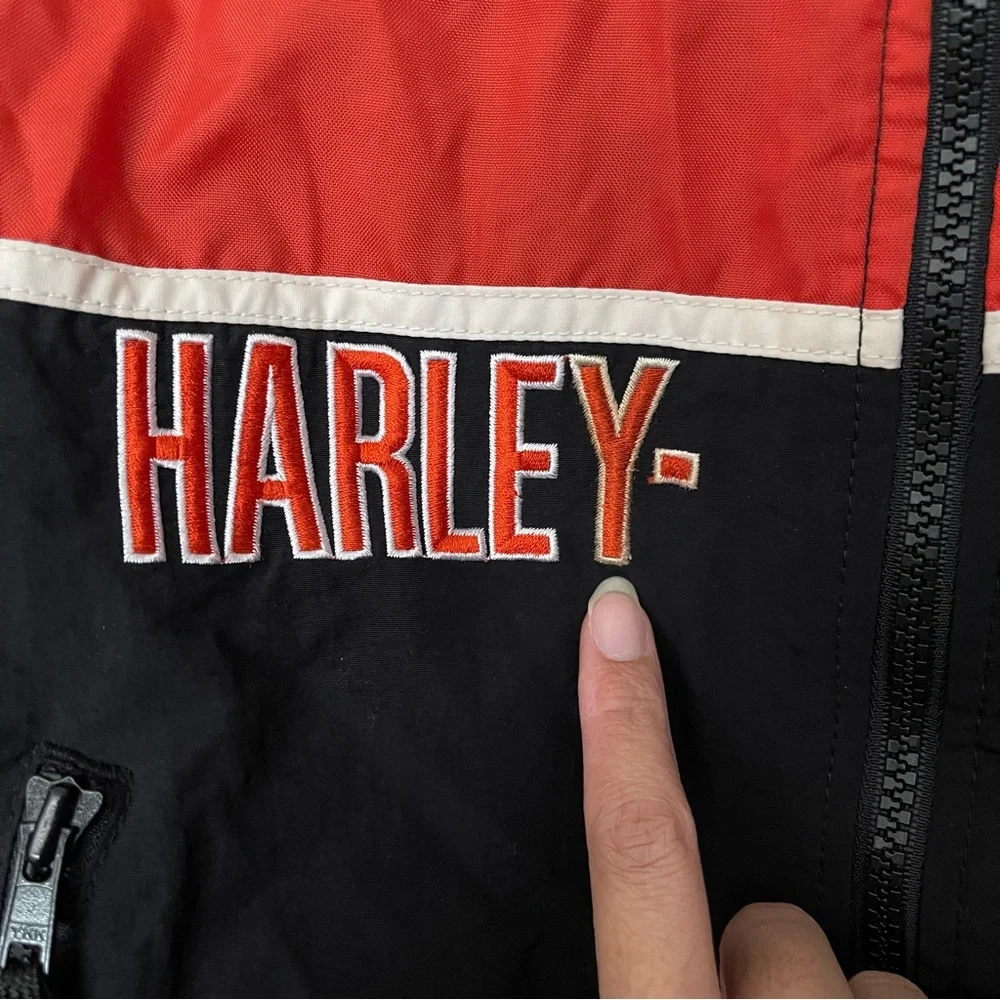 Harley Davidson youth racing Biker Motorcycle jacket